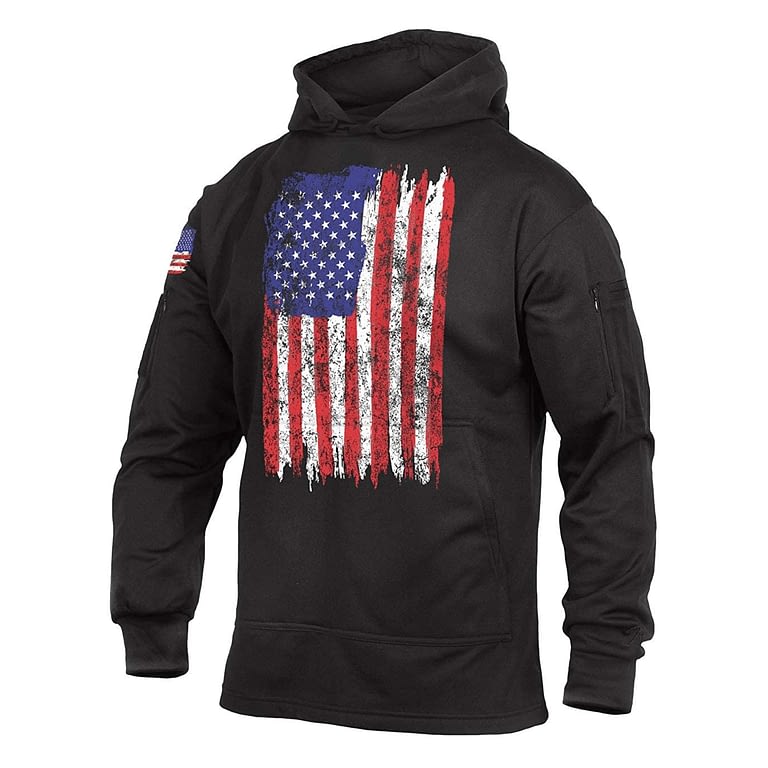 sweatshirt american flag